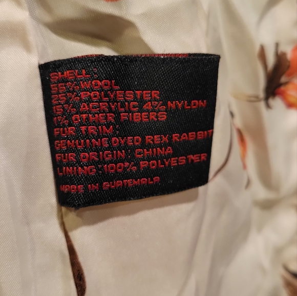 Via Spiga Wool 3/4 length coat in Brown, size 4 - Picture 5 of 5